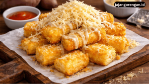 resep ubi goreng keju